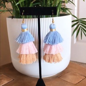 Handmade Tassel Earrings.